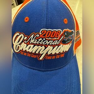 2006 Florida Gators National Champions Basketball Hat🐊🏀